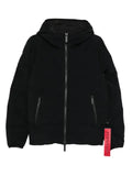 AFTER LABEL hooded zip-front jacket