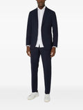 Boggi Milano plain wool blazer