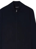 Emporio Armani zip-fastening long-sleeve cardigan