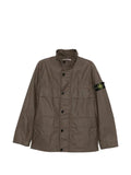 Stone Island 4100024 waxed pigment cotton tela jacket