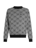 Philipp Plein monogram-pattern sweater