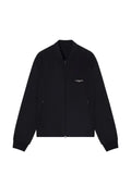 Emporio Armani nylon blouson with micro logo embroidery