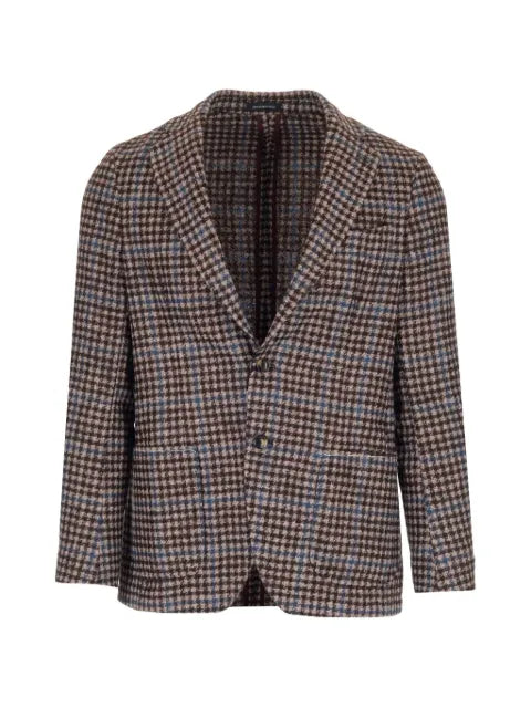 Al Duca D’Aosta 1902 check wool blazer