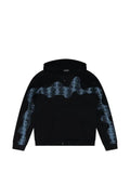 Ahluwalia panelled drawstring hoodie