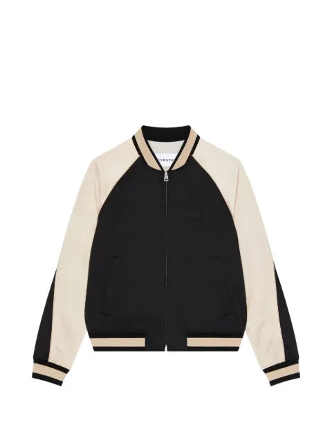 Givenchy couture seam souvenir jacket with Givenchy Paris pearls