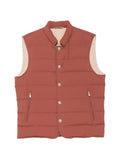 Eleventy quilted high-neck gilet