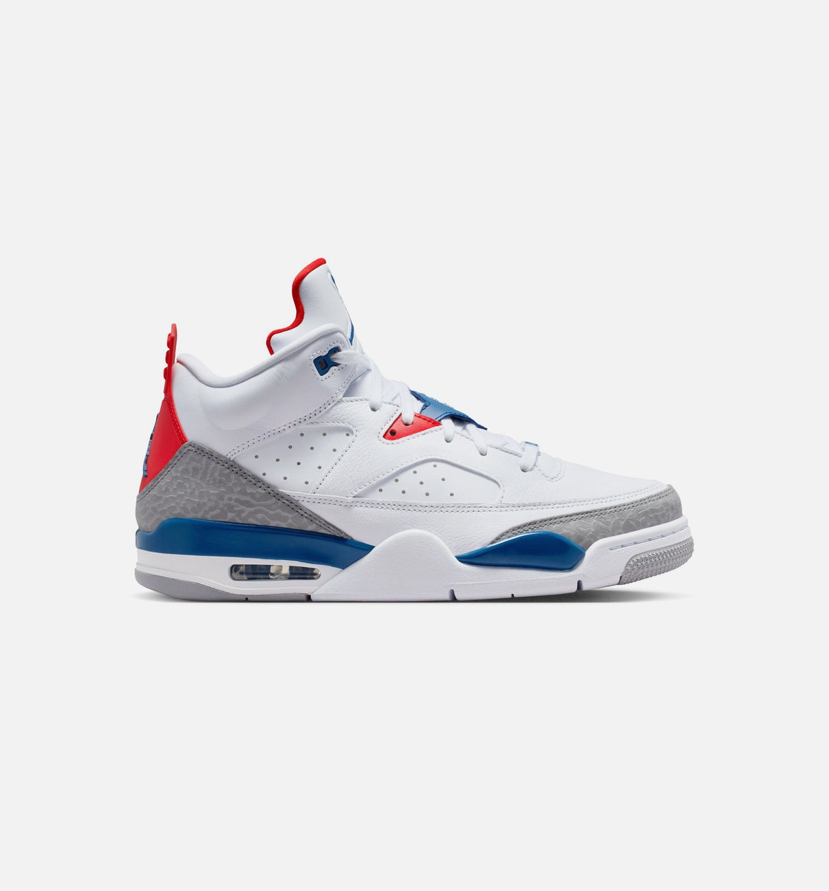 Son of Mars Low Men's Sneakers - White / Varsity Red / Light Smoke Grey / True Blue