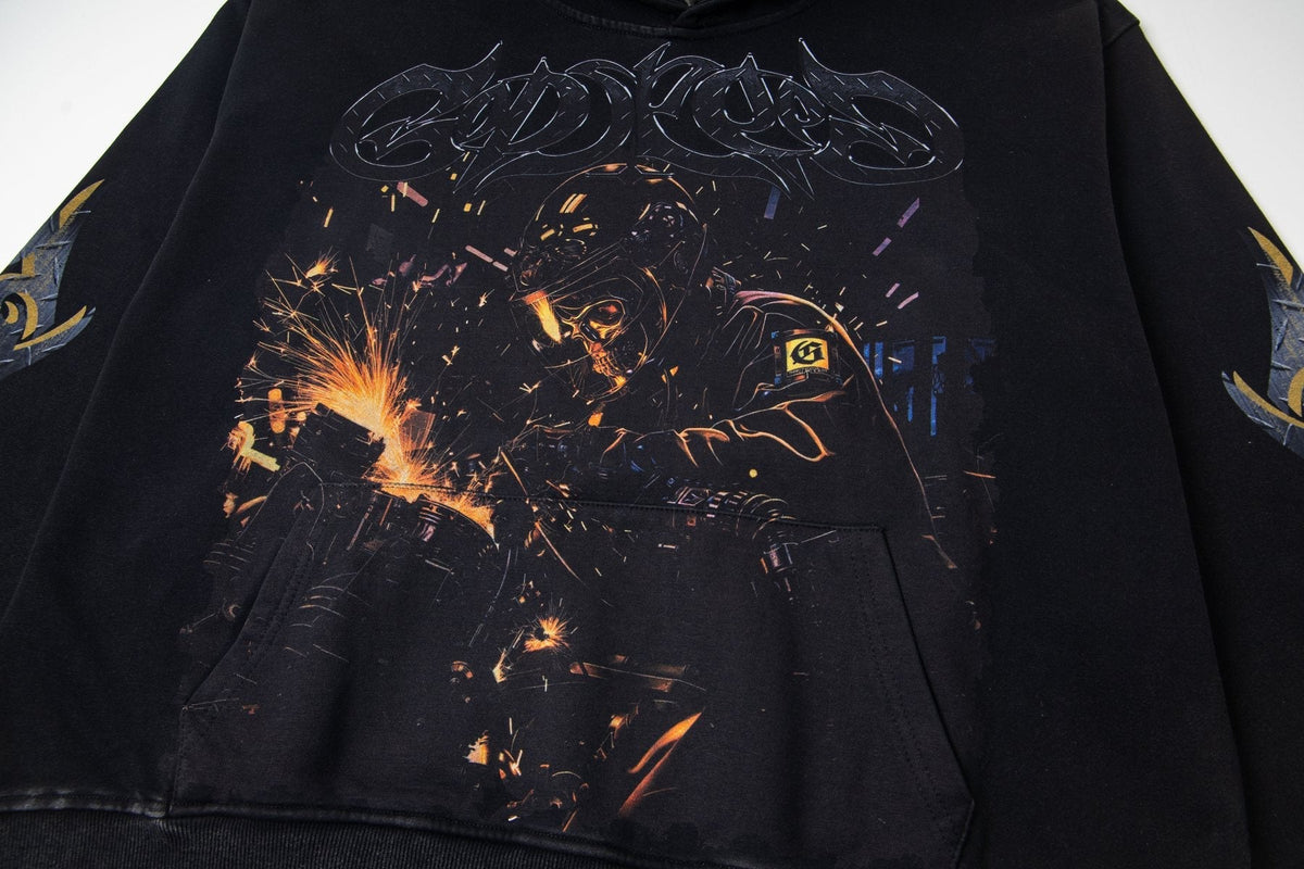 Godspeed Out of Many One Graphic Hoodie