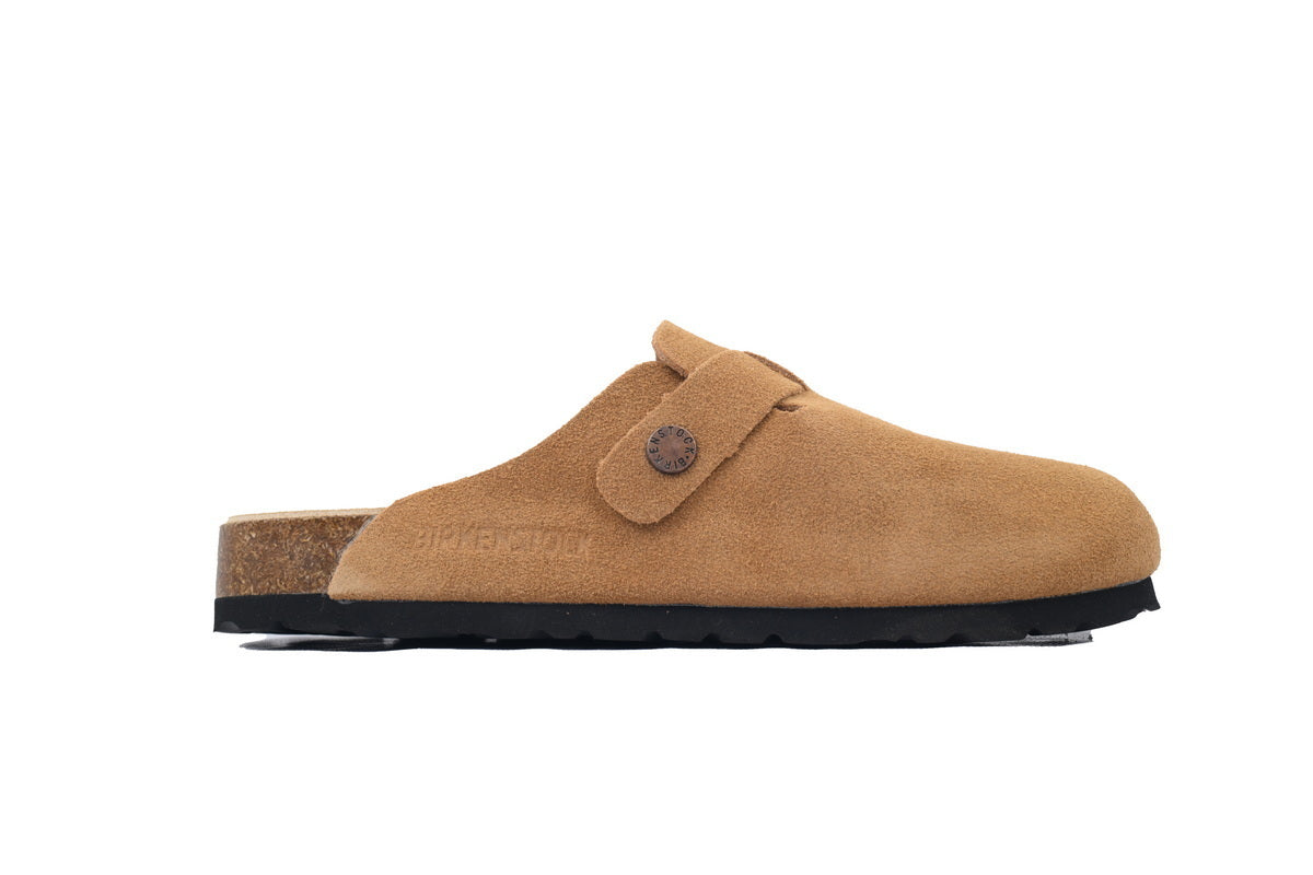 Birkenstock Boston Soft Footbed Suede Mink