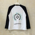 Chrome Hearts Long-Sleeve Shirt White/Black Y89#