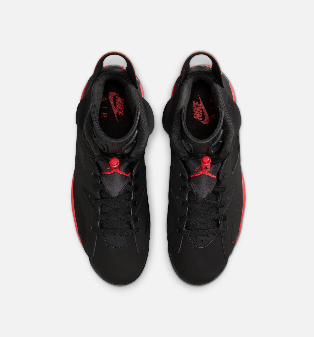 Air Jordan 6 Retro Infrared Salesman Men's Lifestyle Shoes - Black/Light Scarlet