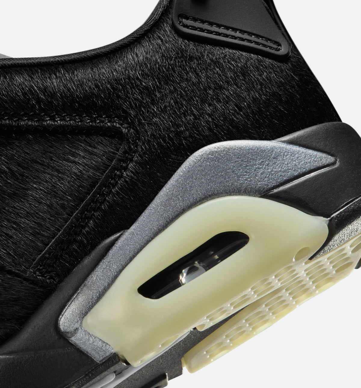 Air Jordan 6 Retro Low Blackout Women's – Black/Black