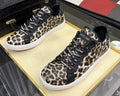 Dolce & Gabbana Leopard-Print Low-Top Sneakers